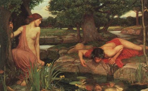 Echo and Narcissus John William Waterhouse inPixio fixed