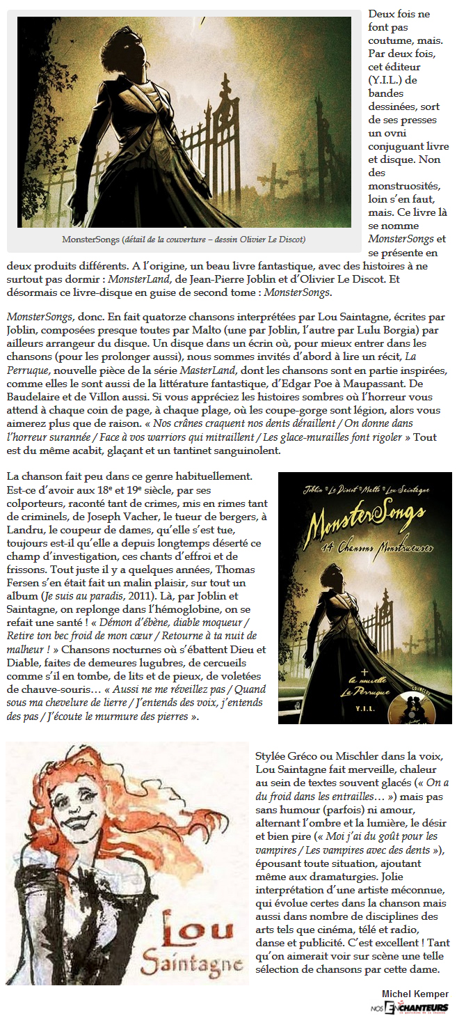 Nos Enchanteurs Michel Kemper