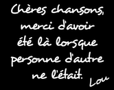 cheres chansonsR